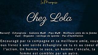 chez lola's swinging libertine scene with french audio narrative
