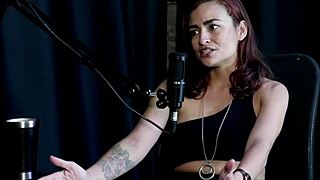 Kamilla Werneck sheer red trisal after psych hospital escape!