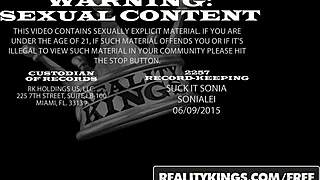 Skinny Ebony Chanell Heart Fucks White Cock Reality Style