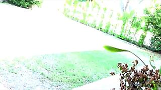 teacher babe preps for public bdsm anal with squirting and rough play