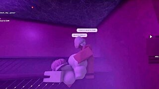 Hot Lady with Monster Cock Fucks Me Hard in Sauna!