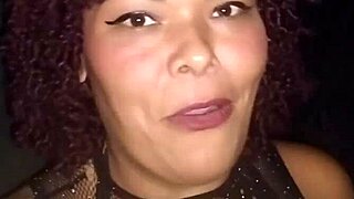 Skinny amateur caught sucking monster cock at swing party