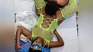 prostitute cums hard during intense oral play