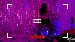 hey, check out maxine x stripping then getting pounded