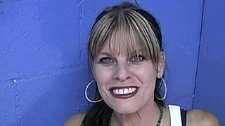 busty cougar anjelica craves sucking huge bbc at gloryhole