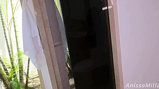 hot shower with dirty babe ends wet inside and out anissamiller