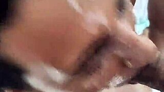 cuckold thrill as husband shares wife's eager mouth with stranger's big cock