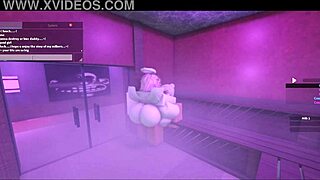 Hot Lady with Monster Cock Fucks Me Hard in Sauna!