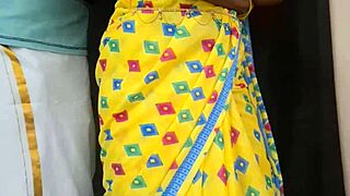 Hot wife teases strips wet before banging lover in dorm room passion.