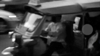 Exotic busty Asian babe bent over for creampie pounding 😍🍑💦