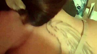 tattooed wife bent over washing machine fucked