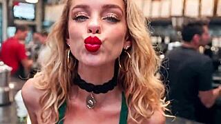 I'm a sexy 3D anime waitress serving up fun in the cafe