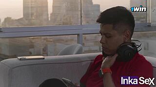 big ass babe fucks strangers then sneaks bed