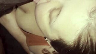 intense late night deepthroat on monster black cock