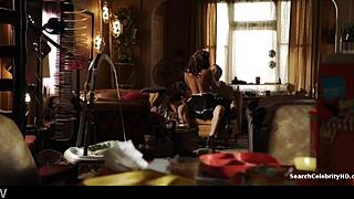 Alyssa Leblanc Bares Massive Boobs in Revealing Maid Costume Lap Dance Tease