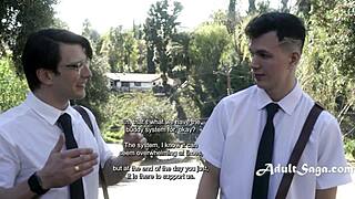 Holy Shit! Big Tits Milf Dee Williams Corrupting Young Evangelists!