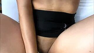 petite latina with big tits takes intense missionary pounding