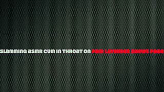 seductive milf's perfect feet endure extreme gagging throatpie