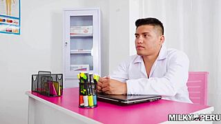 Ecstatic Nurse Fucks Perverted Doctor Wildly