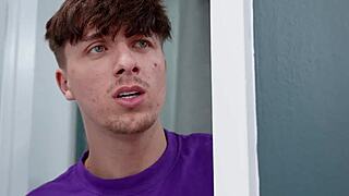 Caught Spying on Milf's Steamy Shower Ritual