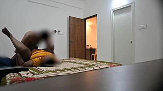 Tears of passion from deepthroat blowjob turning into hardcore maid room fuck