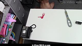 shoplifter milf endures strict cavity search and monster cock punishment from mall guard pov