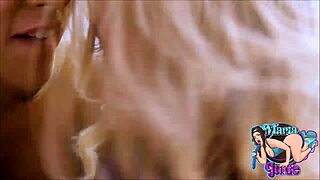 Horny Blonde Teen Maria Jade and Wife Carmen Valentina Share Intense Cock Sucking Cum Kiss