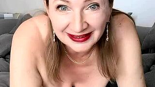busty mature delivers dangerous promises with lingerie toy play pov
