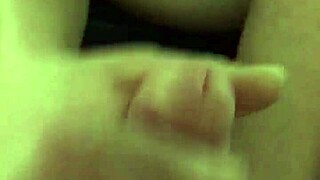 Girlfriend Boldly Strokes Big Cock in First Prostate Play!