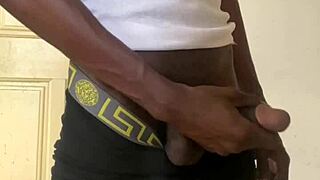 college boy with monster cock jerks off huge load everywhere!