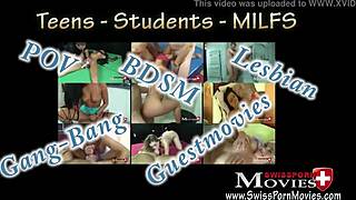 Horny Putzfrau tested with double monster cock pounding!