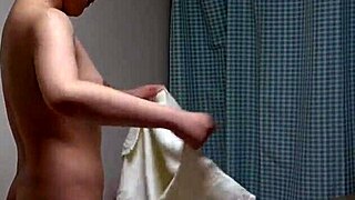 Big Boobs Japanese Stewardess Strips Uniform for Steamy Shower Reveal