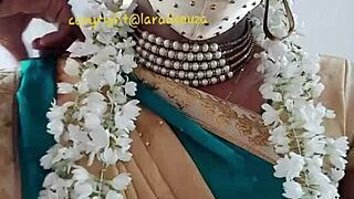 hey indian crossdresser lara dsouza teases in hot saree