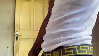 college boy with monster cock jerks off huge load everywhere!