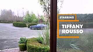 POV: Horny Slut Wife Tiffany Rousso Takes Two Cocks in Office Double Fuck!