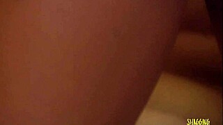 Wow, beautiful big tit blonde spreads legs for husband's tongue on her dripping pussy!