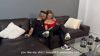 your huge tits get me so hot let's fuck during this movie