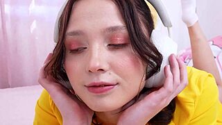 Akina Asmus finally takes huge cock deep in her virgin ass!