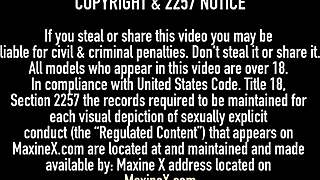 Maxine X Selah Rain Xaya Lovelle Milk Studs Wildly!