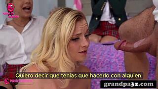 innocent babe tricked into hardcore fuck spanish subtitled