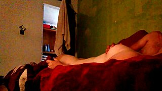 Busty Blonde Wrecked by Mature Fat Cock!