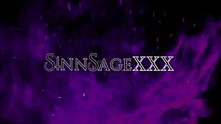 omg sinn sage, strip those shorts and toy your juicy pussy?