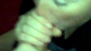 i'm doin' this pretty damn good blowjob it's slobbery