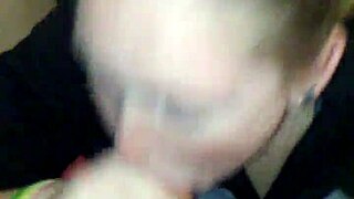 i'm doin' this pretty damn good blowjob it's slobbery