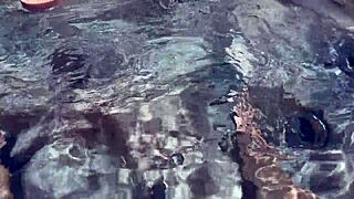 italian milf artemisia love naked jacuzzi pussy play pov legs