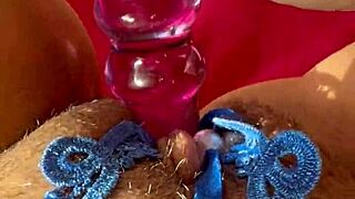 Wanna see my wet pussy stuffed with this huge dildo?