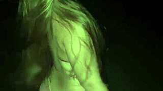 Girl Poses In Micro Panties On Beach