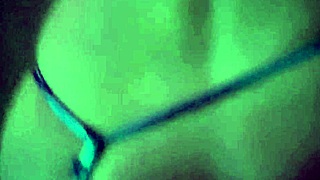 Blonde Slut Rides Monster Cock in Thong POV