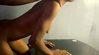 skinny slut orgasms multiple times before after hair session