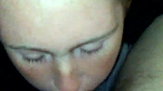 i'm doin' this pretty damn good blowjob it's slobbery